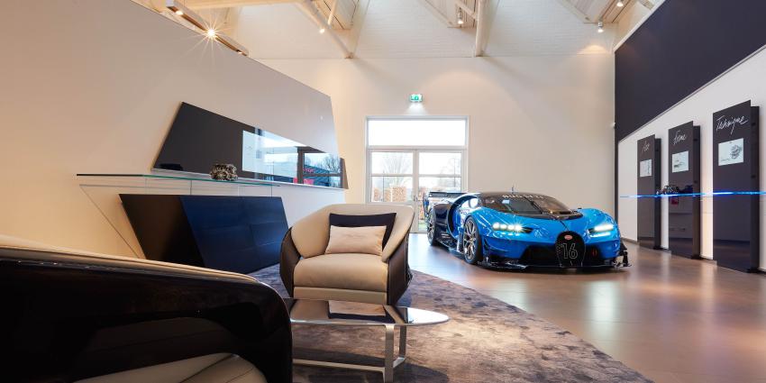 Bugatti opent nieuwe showroom in Nederland