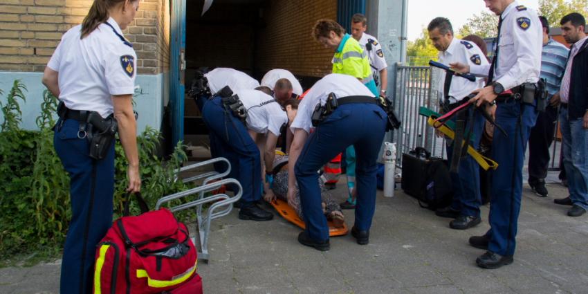 Foto van meisje gewond na val door dak | Flashphoto | www.flashphoto.nl