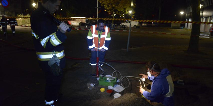 Foto van gaslek Kaaphoorndreef Utrecht | Aneo Koning | www.fotokoning.nl