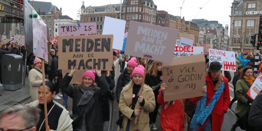 Women's March in Amsterdam