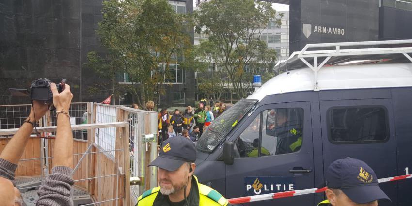 milieuactivisten voor ABN Amro Amsterdam