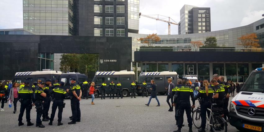 milieuactivisten voor ABN Amro Amsterdam