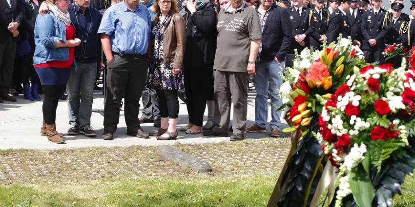 Herdenking omgekomen brandweermannen De Punt