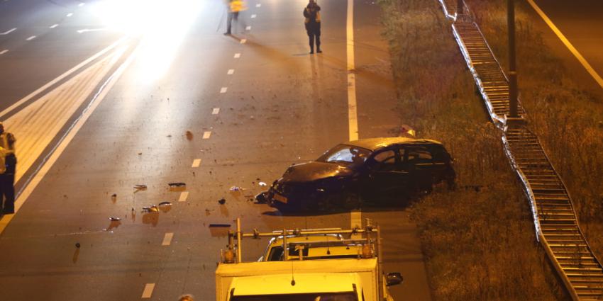 Foto van dodelijk ongeval op A2
