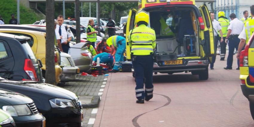 Motorrijder zwaargewond in Amsterdam