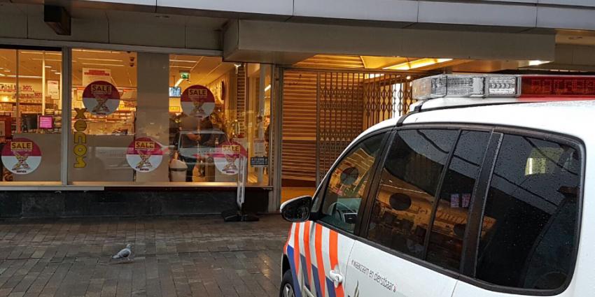 Gwapende overval op Xenos in Rotterdam