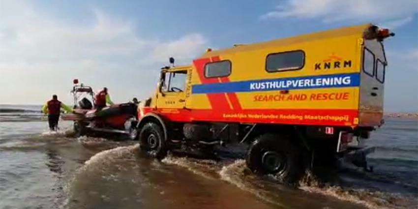 Reddingsactie Noordwijk