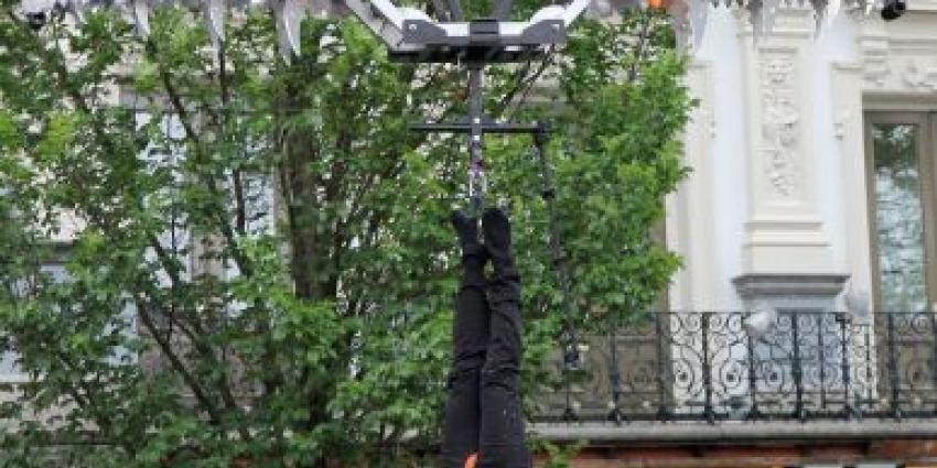 Foto van Hans Klok boven Amstel | BON