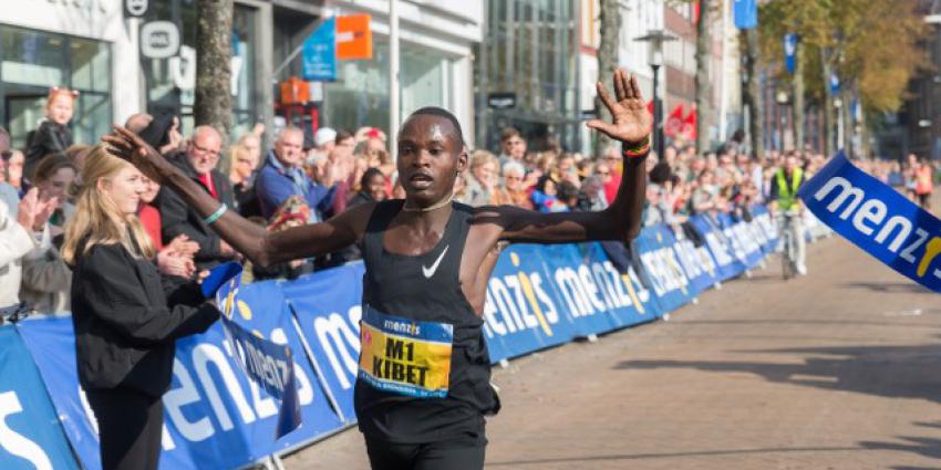 Rogers Kibet als eerste over de streep