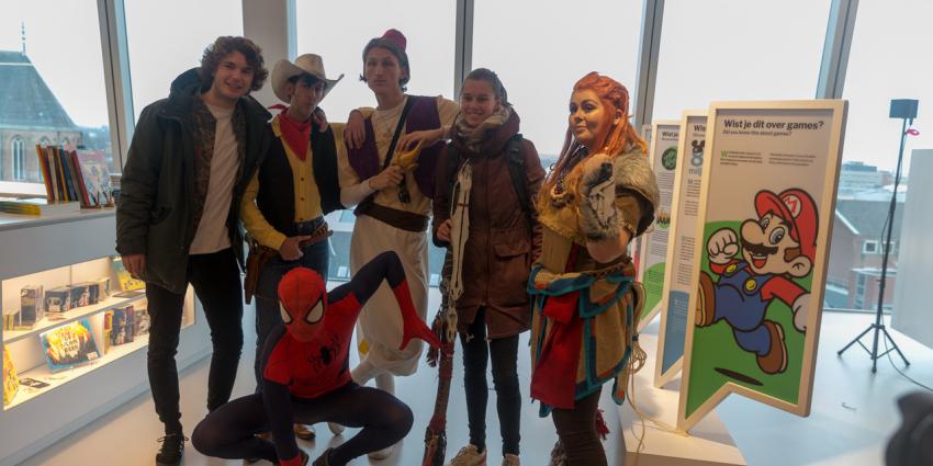 Striphelden aanwezig bij opening Storyworld