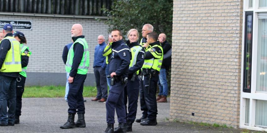 &#039;Brand in geheim politiedepot in Eelde