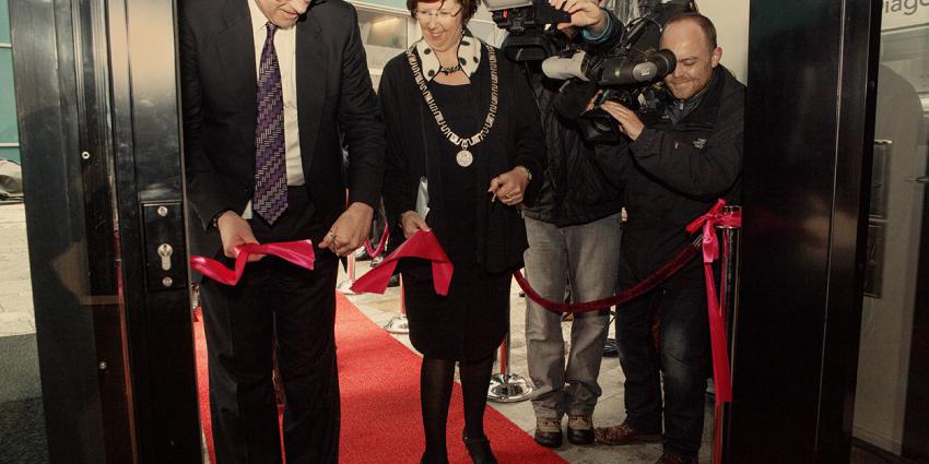 Foto van opening rechtbank Almere