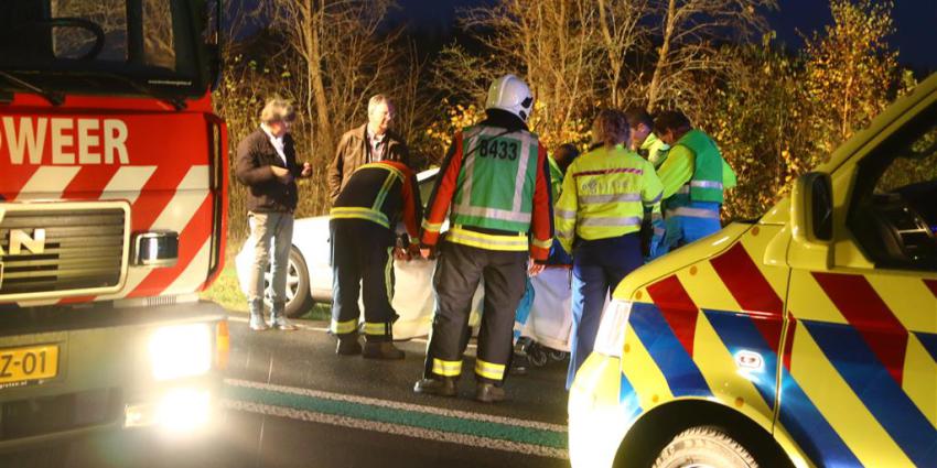 Meerdere gewonden bij aanrijding op N34