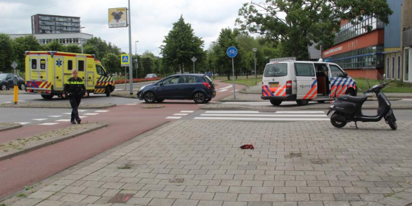Foto van aanrijding in Schiedam