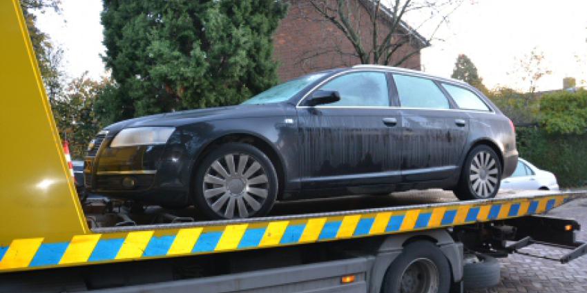 Foto van in beslag genomen auto | Politie