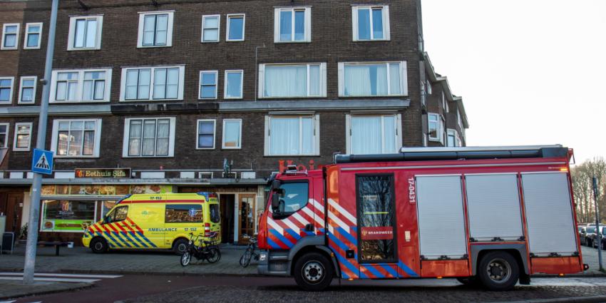 Licht gewonde bij brand in Schiedam