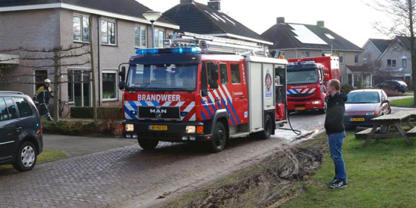 Foto van tuinhuisje in brand | Van Oost Media | www.vanoostmedia.nl