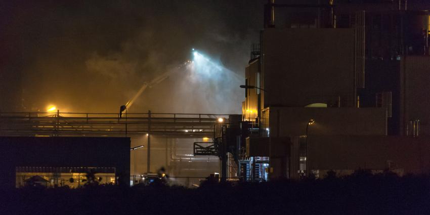 Zeer grote brand in Foxhol