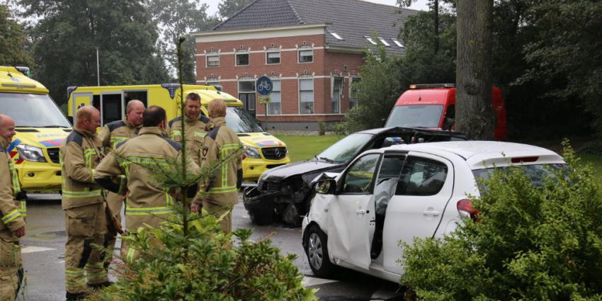 Foto van aanrijding