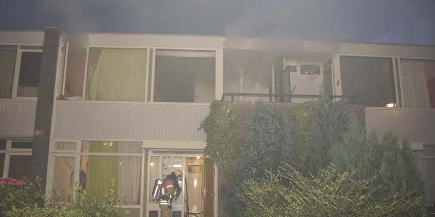 Foto van vier gewonden bij woningbrand | Flashphoto | www.flashphoto.nl