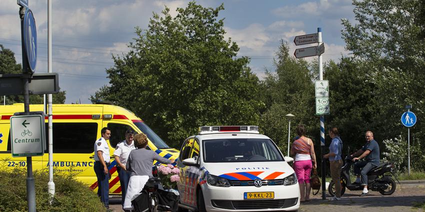 Foto van aanrijding in Best | Persburo Sander van Gils | www.persburausandervangils.nl