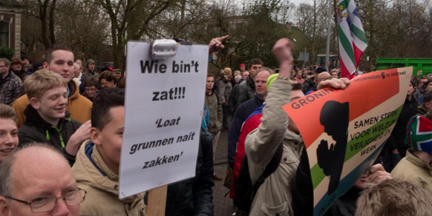 Foto van demonstratie Loppersum | Rieks Oijnhausen | rieksoijnhausen.nl/