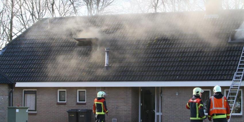 Foto van brand in woning | Van Oost Media | www.vanoostmedia.nl
