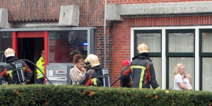 Keukenbrand in Groningen door pan op het vuur