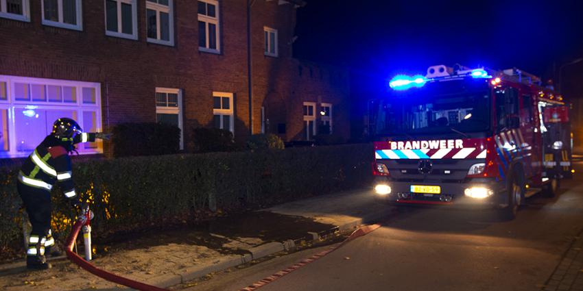 Foto van brand in kantoorpand | Persburo Sander van Gils | www.persburausandervangils.nl