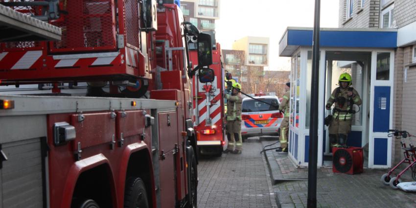 Drie gewonden bij brand in Schiedam