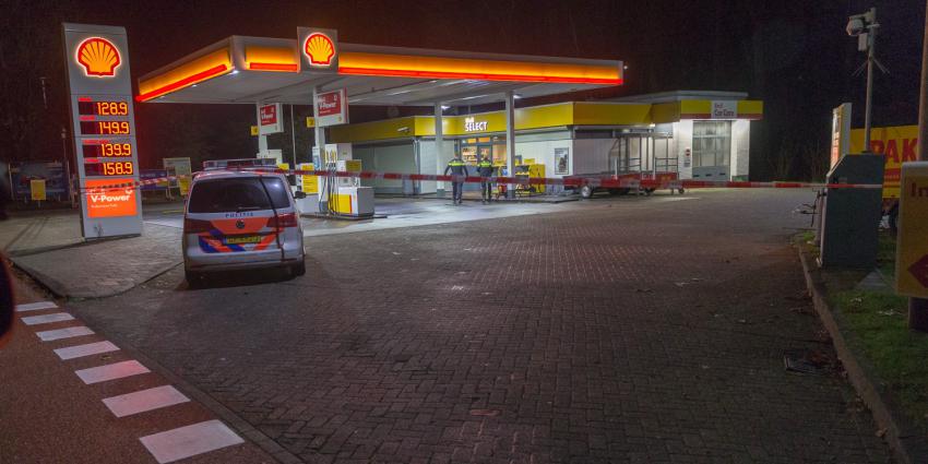 Overval op tankstation in Groningen