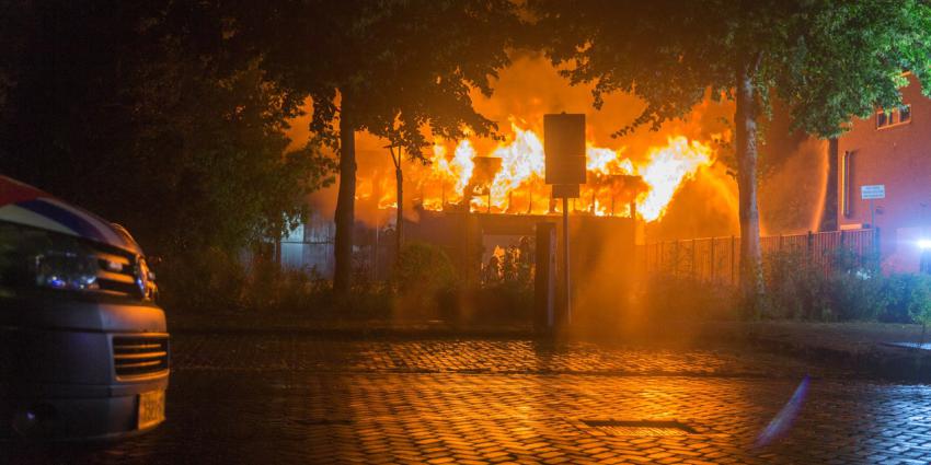 Brand in Groningen