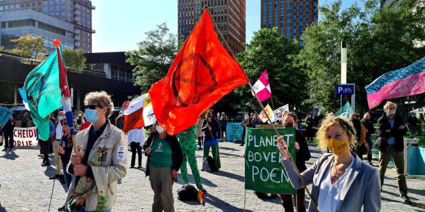 Demonstratie Extinction Rebellion