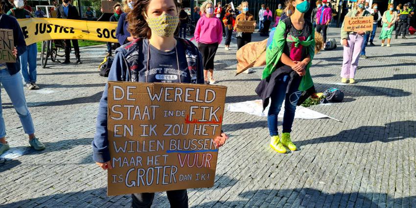 Demonstratie Extinction Rebellion