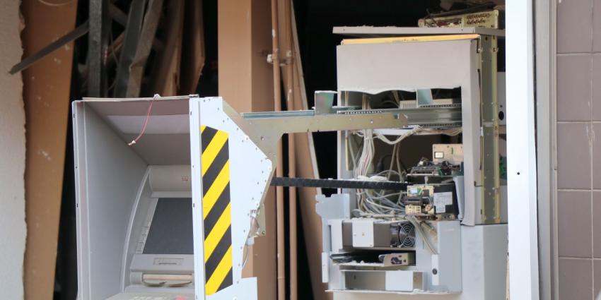 Foto van plofkraak Postjesweg