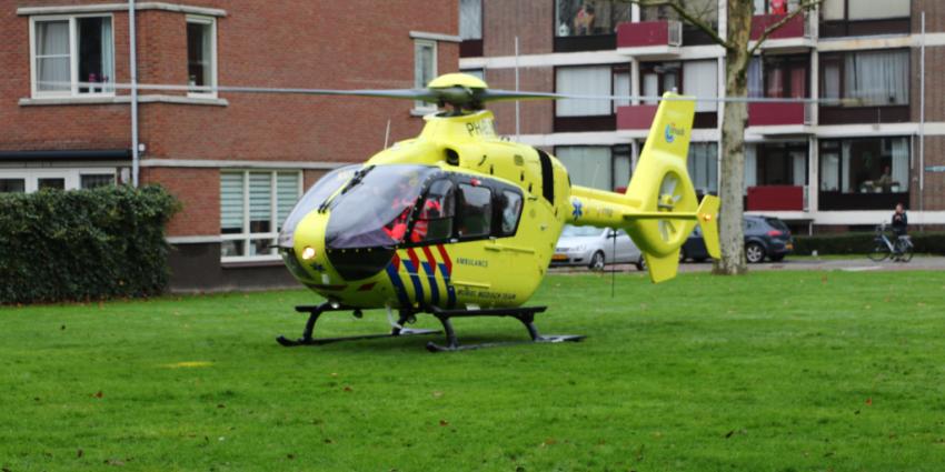 Traumahelikopter ingezet in Vlaardingen