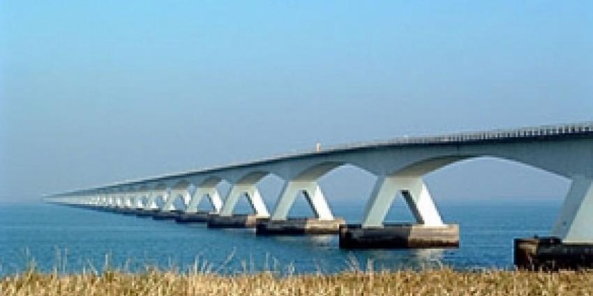 Afsluiting Zeelandbrug vanwege onderhoudswerk