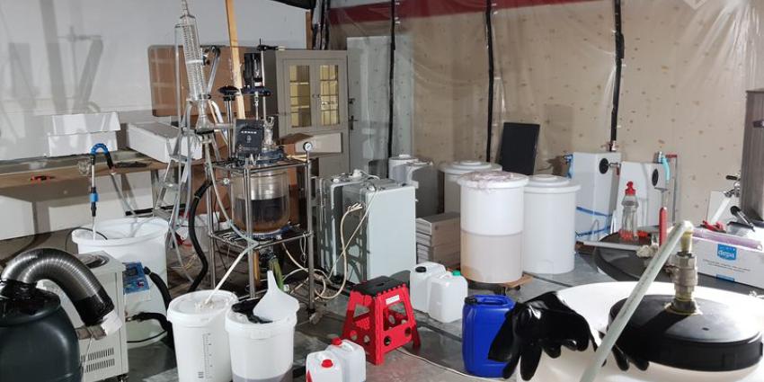 Aangetroffen laboratorium