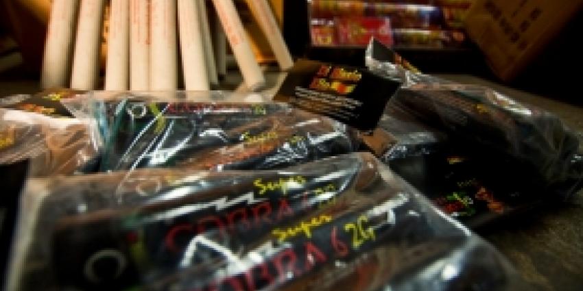 400 kilo illegaal vuurwerk in woning