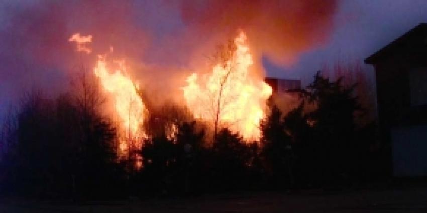 Woning in Aalsmeer verwoest door brand