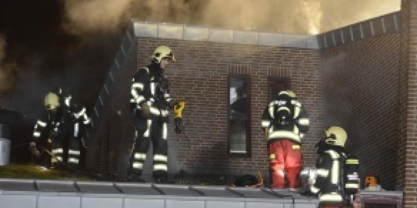 Brand in sauna in Houten