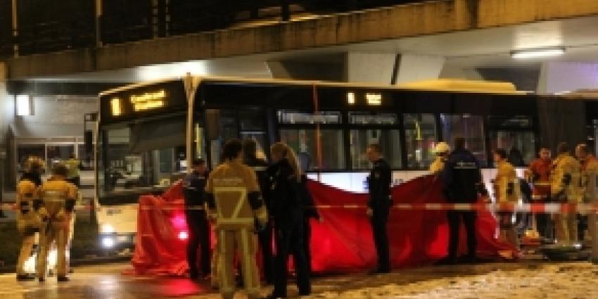 Man overreden door bus in Amsterdam