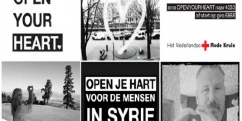 Rode Kruis start nieuwe campagne voor de slachtoffers in Syri&euml;