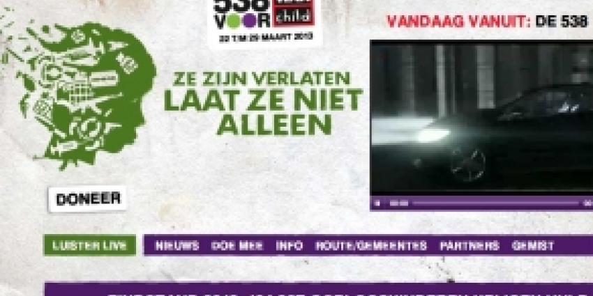 Radio 538:War Child actie geeft 104.397 oorlogskinderen hulp