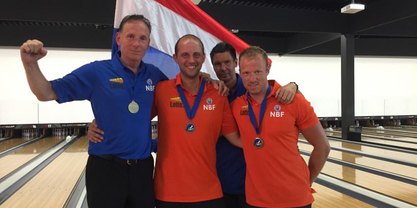 Nederlands team sluit EK bowlen af met twee keer brons