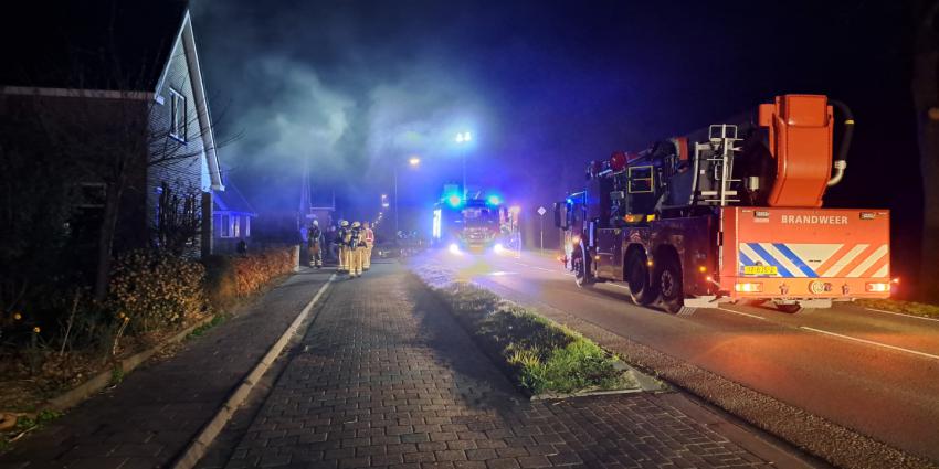 Brandweer blust brand