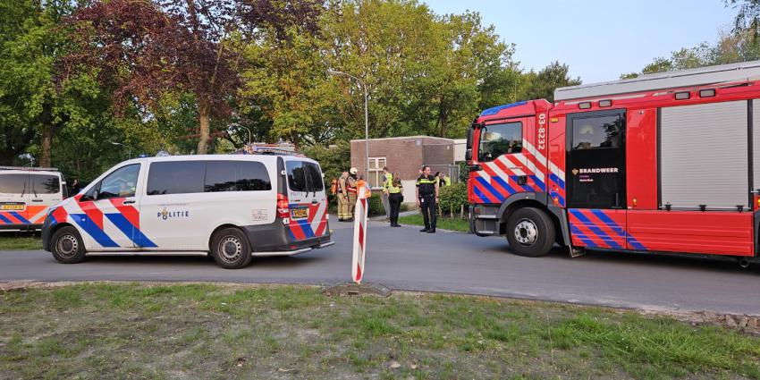 Hulpdiensten ter plaatse