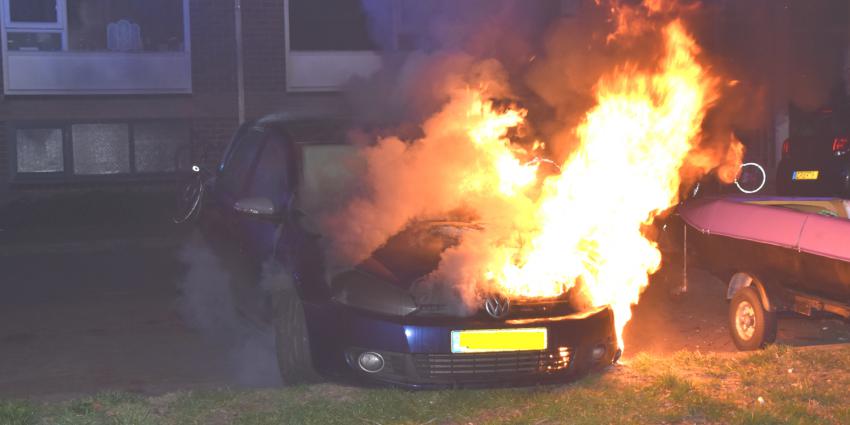 Auto uitgebrand