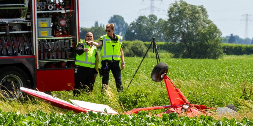 Foto van crash Willemstad