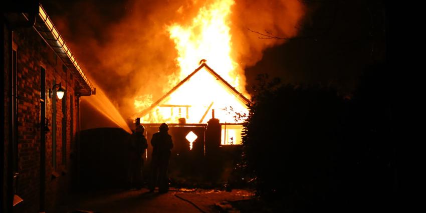Schuur afgebrand in Eexterveen